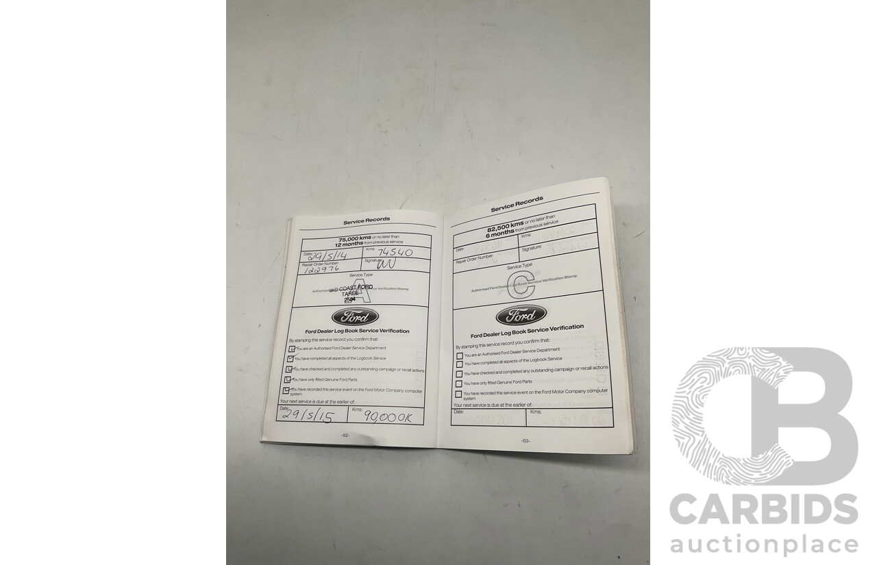 4/2012 Ford Ranger XLT 3.2 (4x4) PX 4d Dual Cab Utility Metallic Blue Turbo Diesel 3.2L