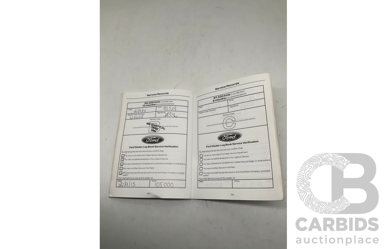 4/2012 Ford Ranger XLT 3.2 (4x4) PX 4d Dual Cab Utility Metallic Blue Turbo Diesel 3.2L