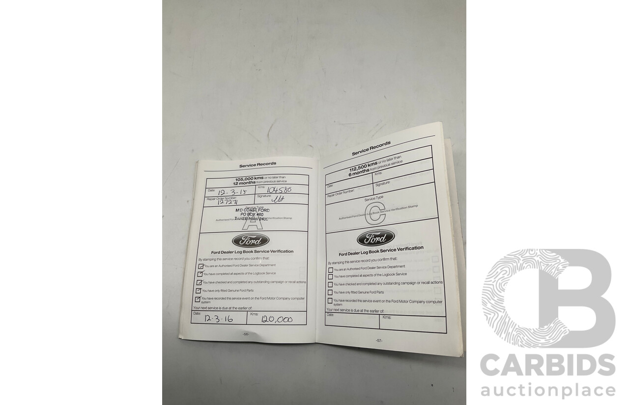 4/2012 Ford Ranger XLT 3.2 (4x4) PX 4d Dual Cab Utility Metallic Blue Turbo Diesel 3.2L