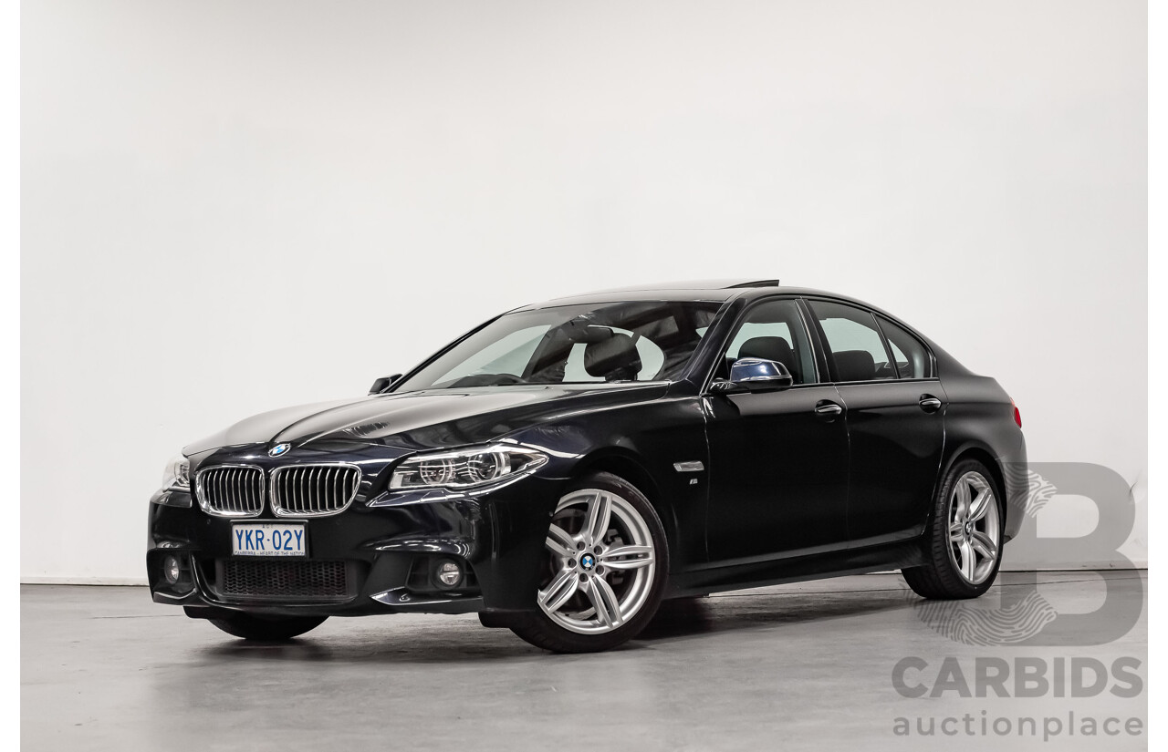 11/2013 BMW 528i M-Sport F10 MY14 4d Sedan Midnight Blue Metallic Turbo 2.0L
