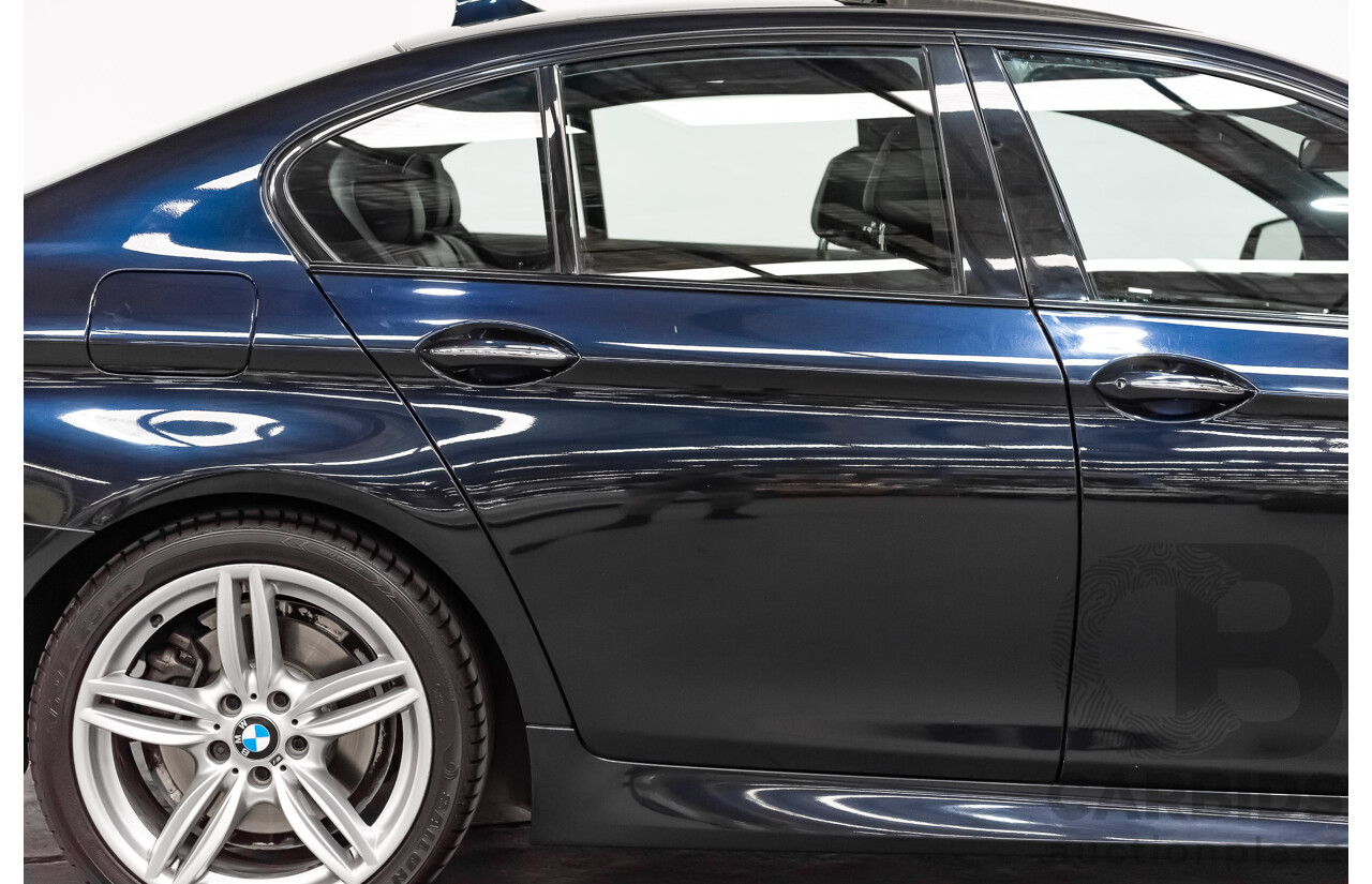 11/2013 BMW 528i M-Sport F10 MY14 4d Sedan Midnight Blue Metallic Turbo 2.0L
