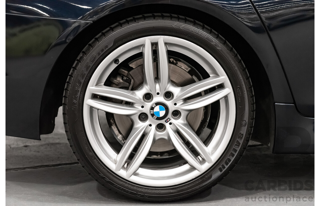 11/2013 BMW 528i M-Sport F10 MY14 4d Sedan Midnight Blue Metallic Turbo 2.0L