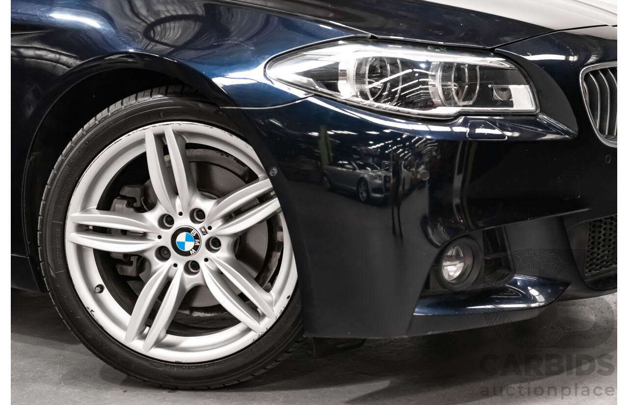 11/2013 BMW 528i M-Sport F10 MY14 4d Sedan Midnight Blue Metallic Turbo 2.0L