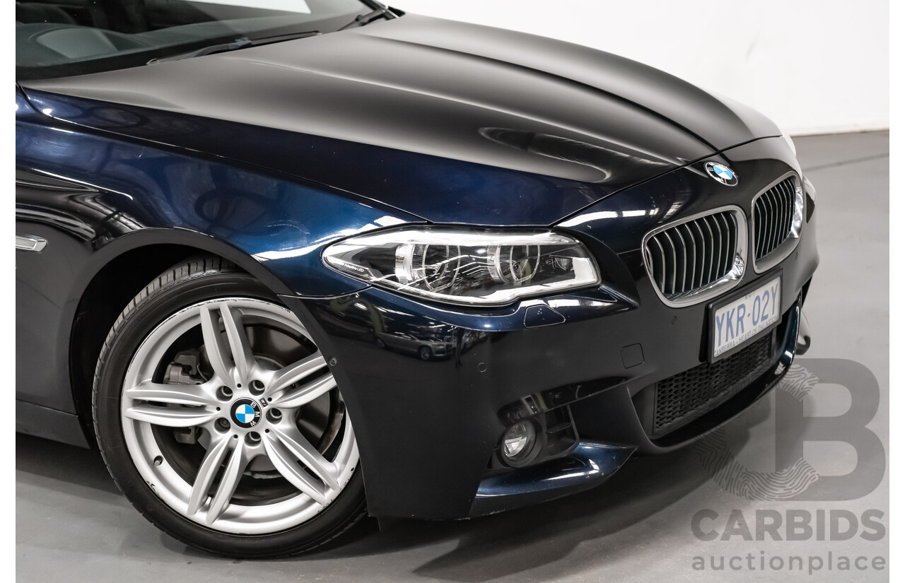 11/2013 BMW 528i M-Sport F10 MY14 4d Sedan Midnight Blue Metallic Turbo 2.0L