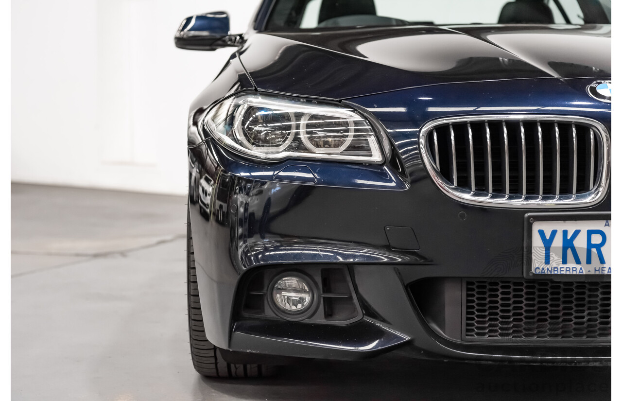 11/2013 BMW 528i M-Sport F10 MY14 4d Sedan Midnight Blue Metallic Turbo 2.0L