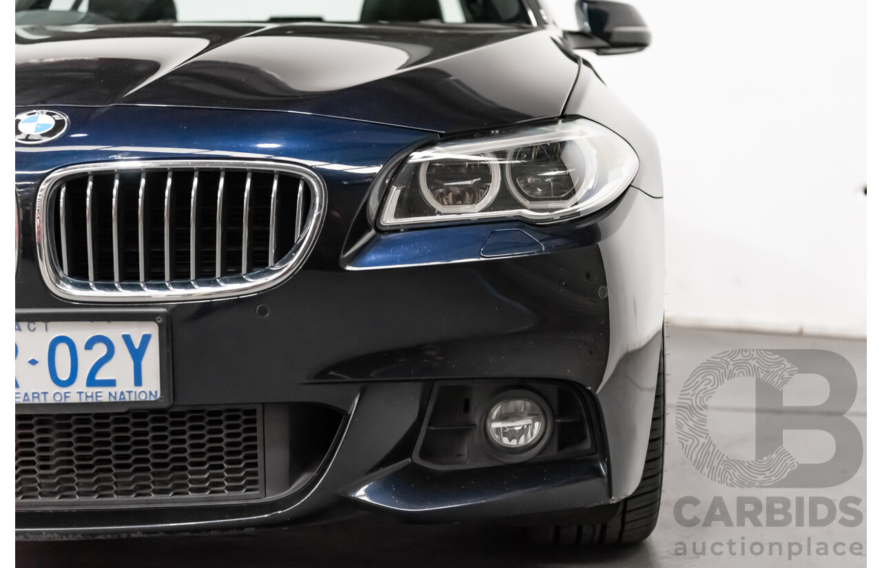 11/2013 BMW 528i M-Sport F10 MY14 4d Sedan Midnight Blue Metallic Turbo 2.0L