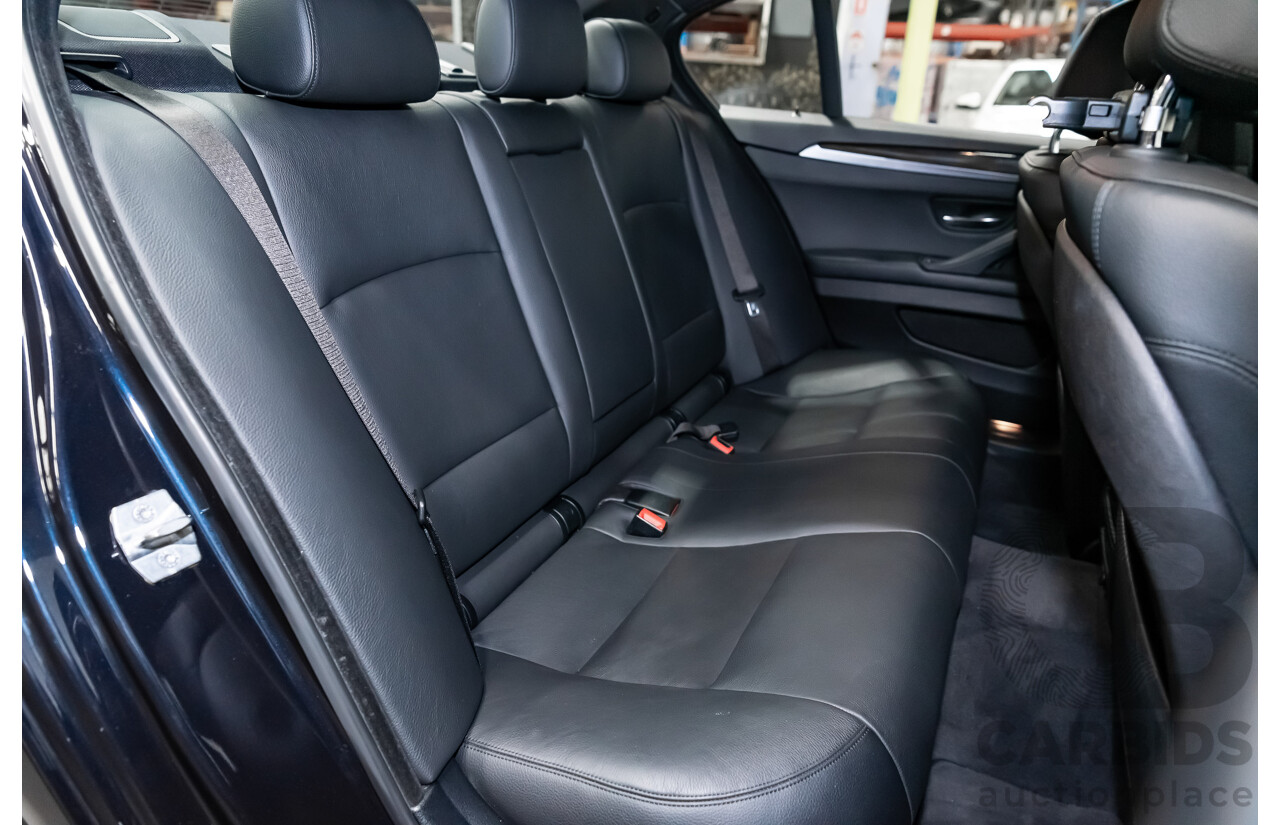 11/2013 BMW 528i M-Sport F10 MY14 4d Sedan Midnight Blue Metallic Turbo 2.0L