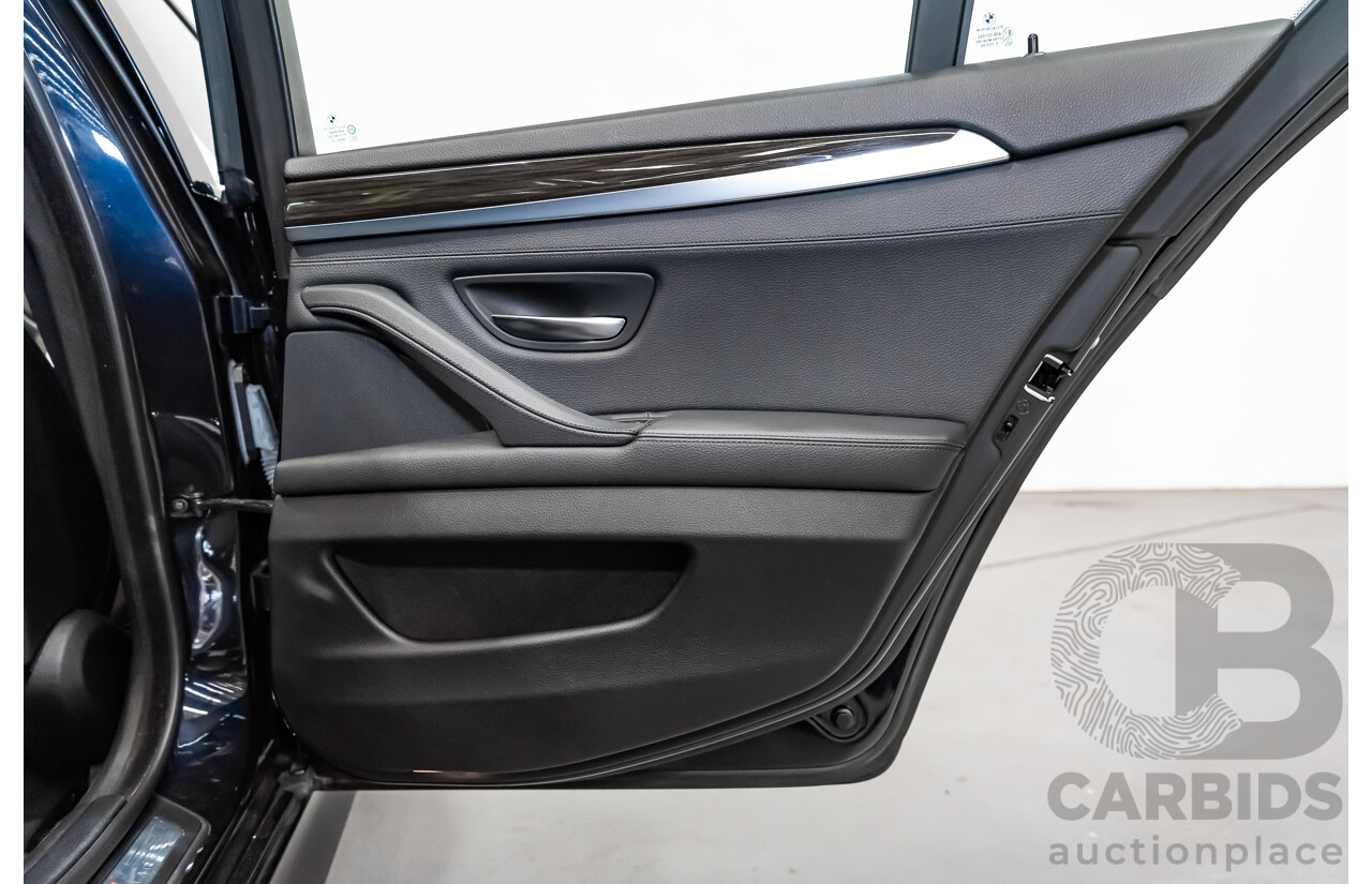 11/2013 BMW 528i M-Sport F10 MY14 4d Sedan Midnight Blue Metallic Turbo 2.0L