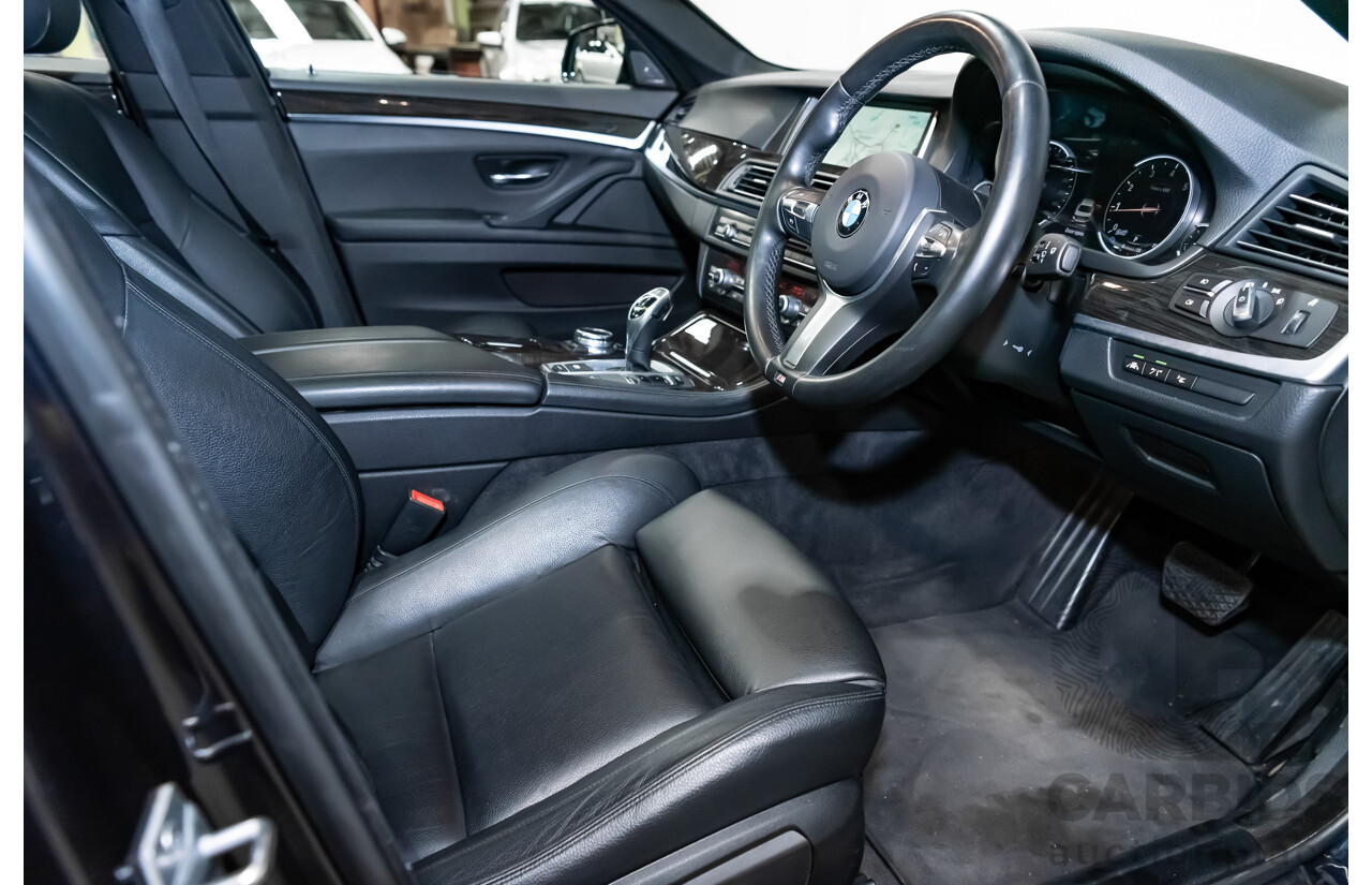 11/2013 BMW 528i M-Sport F10 MY14 4d Sedan Midnight Blue Metallic Turbo 2.0L