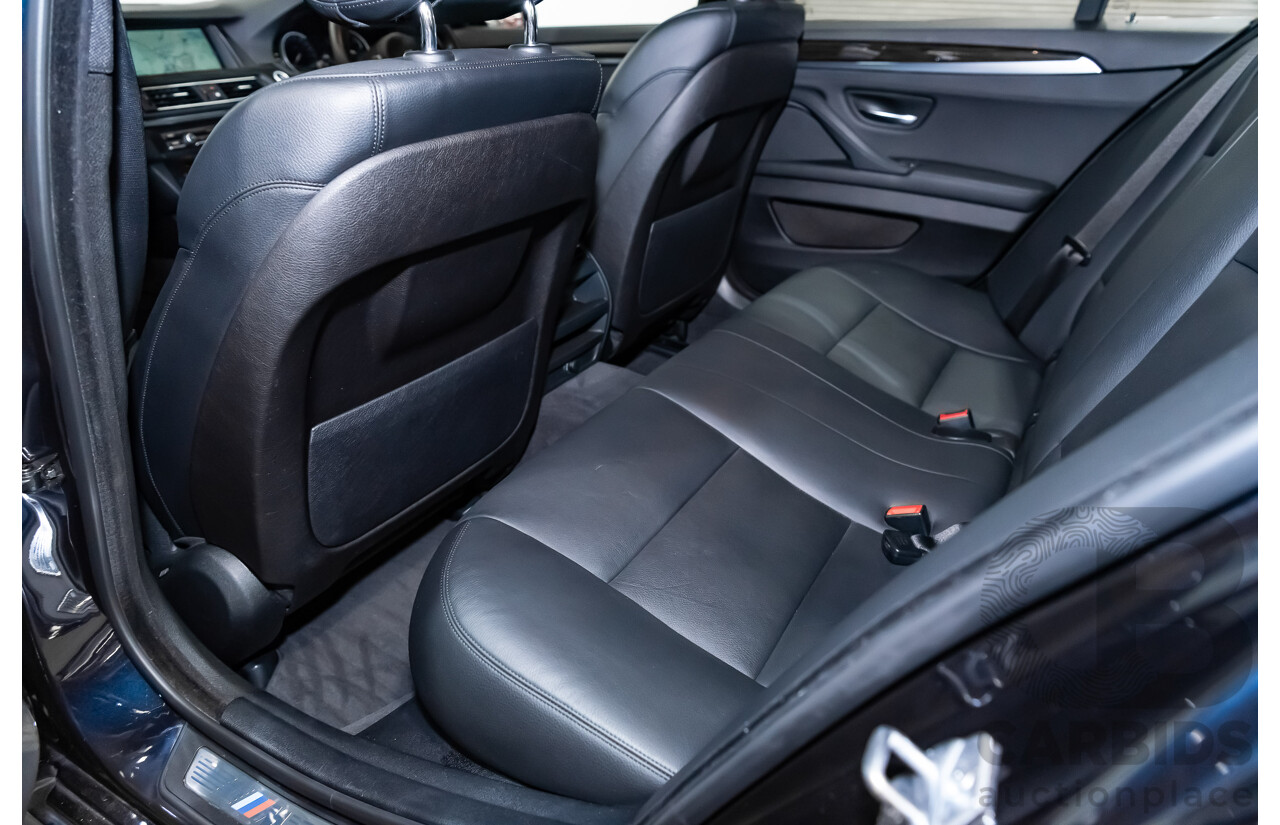 11/2013 BMW 528i M-Sport F10 MY14 4d Sedan Midnight Blue Metallic Turbo 2.0L