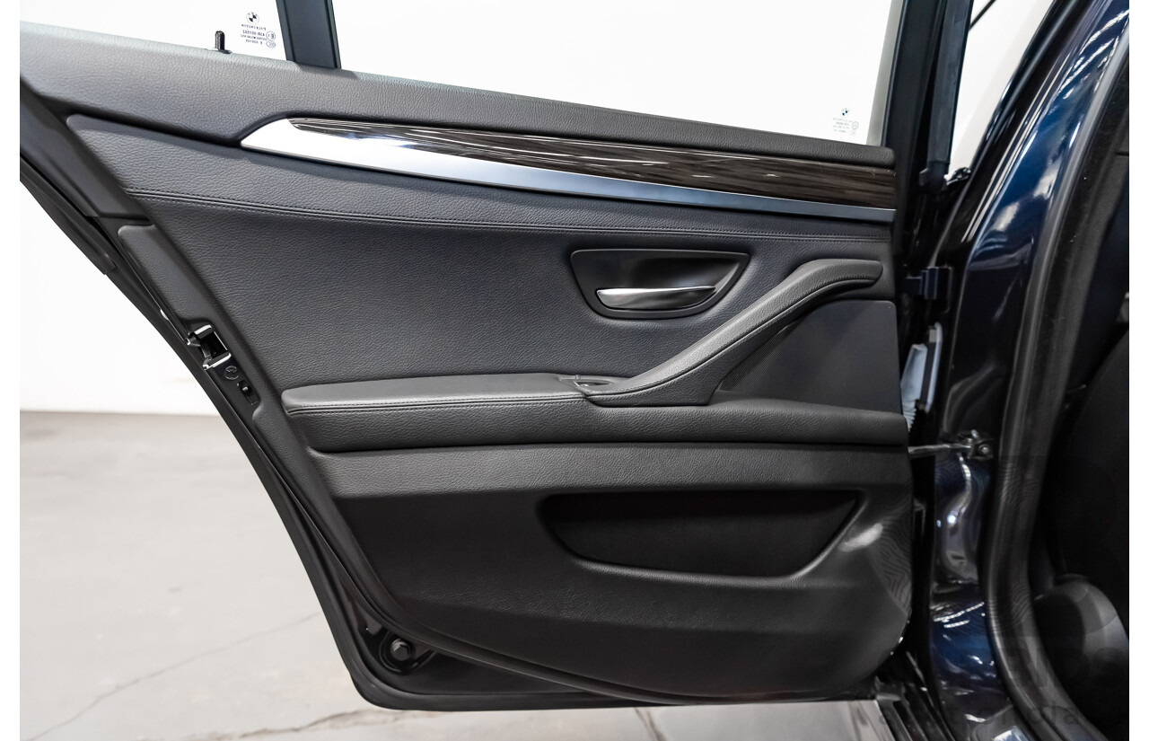 11/2013 BMW 528i M-Sport F10 MY14 4d Sedan Midnight Blue Metallic Turbo 2.0L