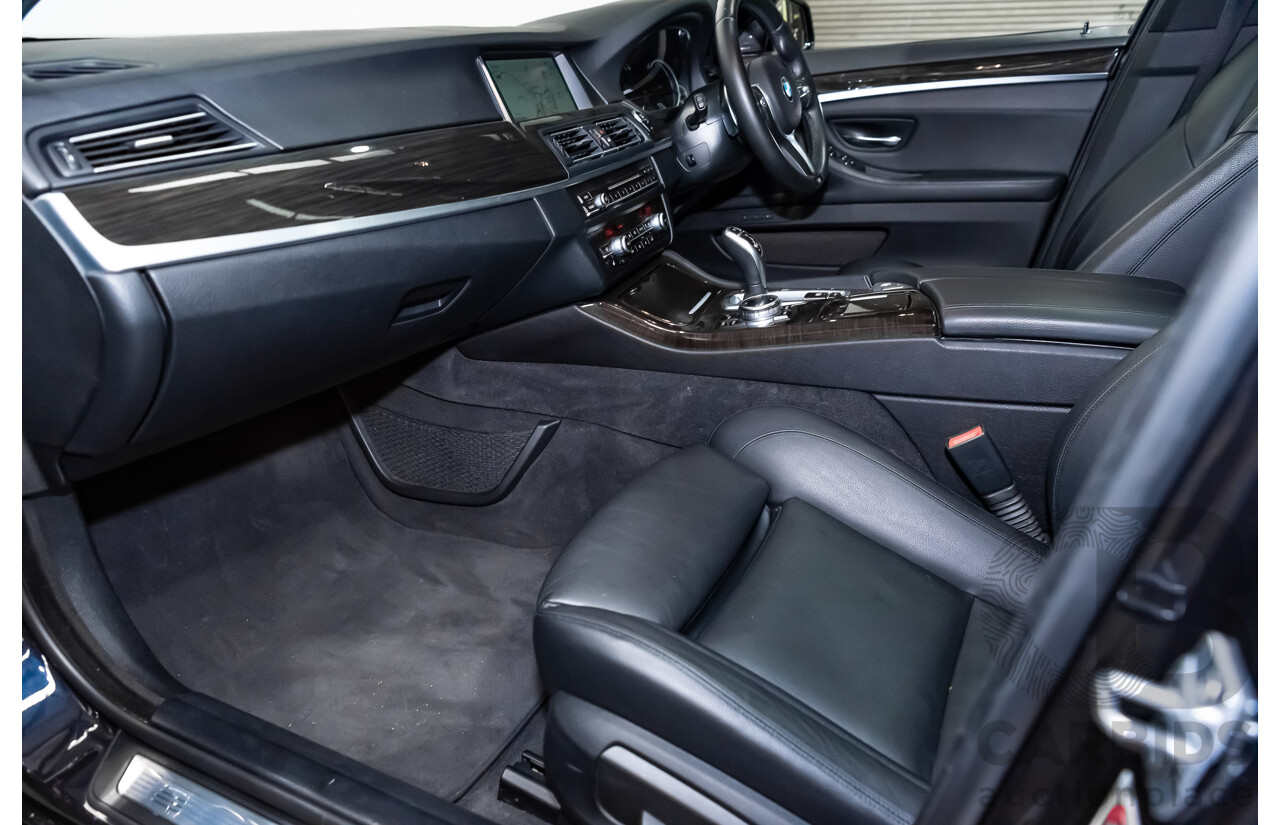 11/2013 BMW 528i M-Sport F10 MY14 4d Sedan Midnight Blue Metallic Turbo 2.0L