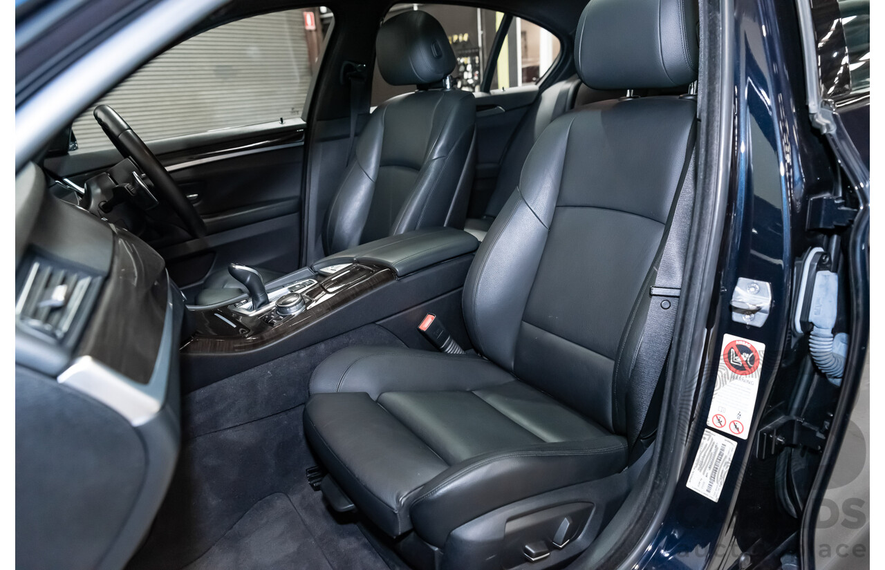 11/2013 BMW 528i M-Sport F10 MY14 4d Sedan Midnight Blue Metallic Turbo 2.0L