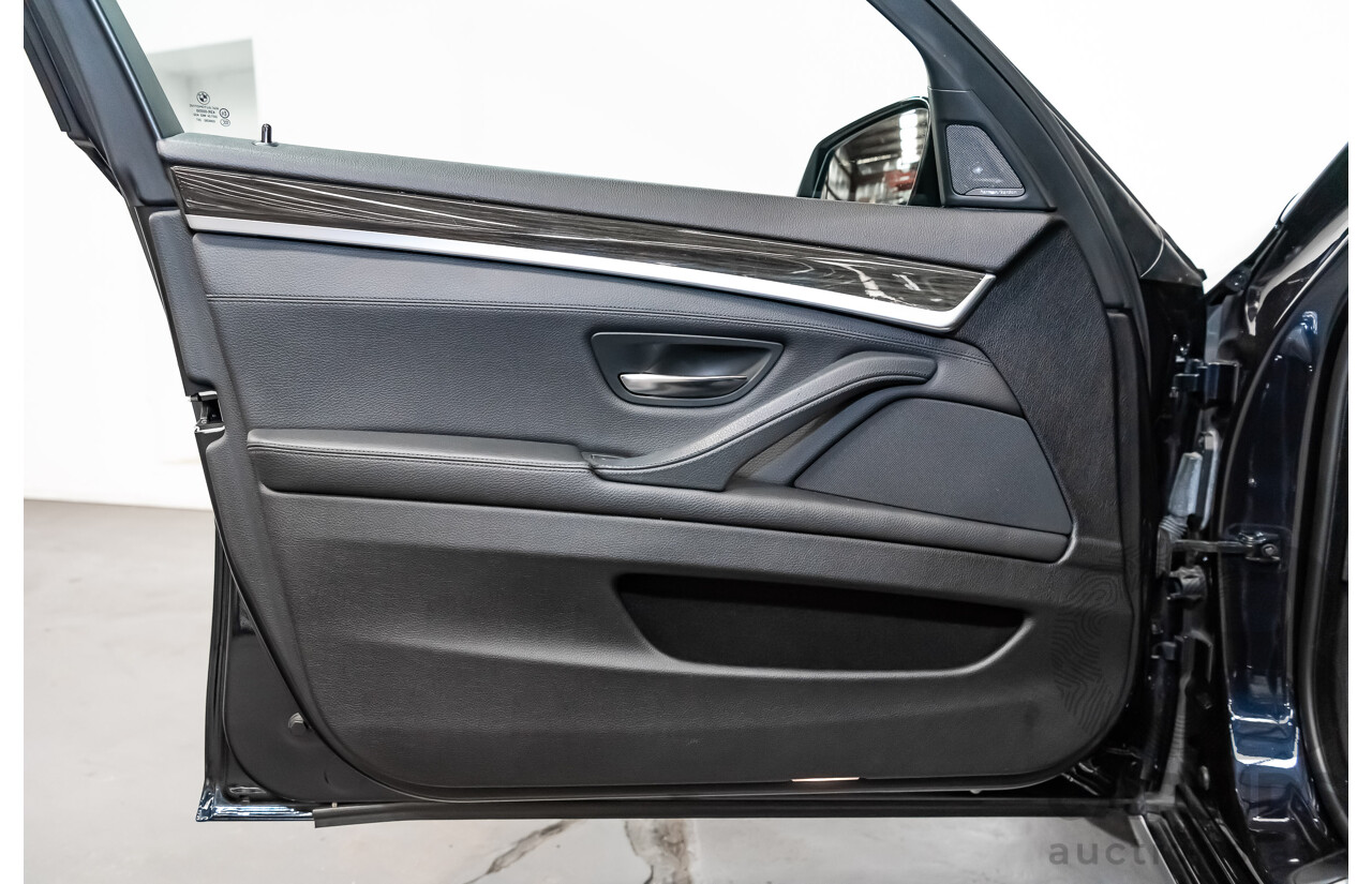 11/2013 BMW 528i M-Sport F10 MY14 4d Sedan Midnight Blue Metallic Turbo 2.0L