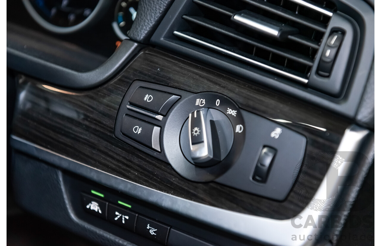 11/2013 BMW 528i M-Sport F10 MY14 4d Sedan Midnight Blue Metallic Turbo 2.0L