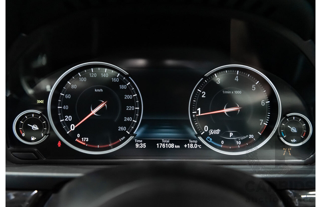 11/2013 BMW 528i M-Sport F10 MY14 4d Sedan Midnight Blue Metallic Turbo 2.0L