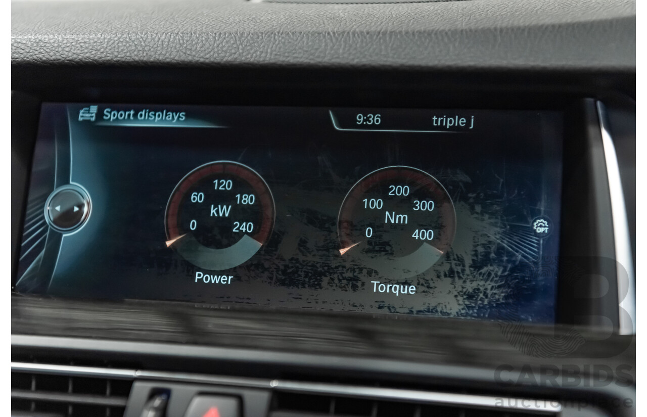 11/2013 BMW 528i M-Sport F10 MY14 4d Sedan Midnight Blue Metallic Turbo 2.0L