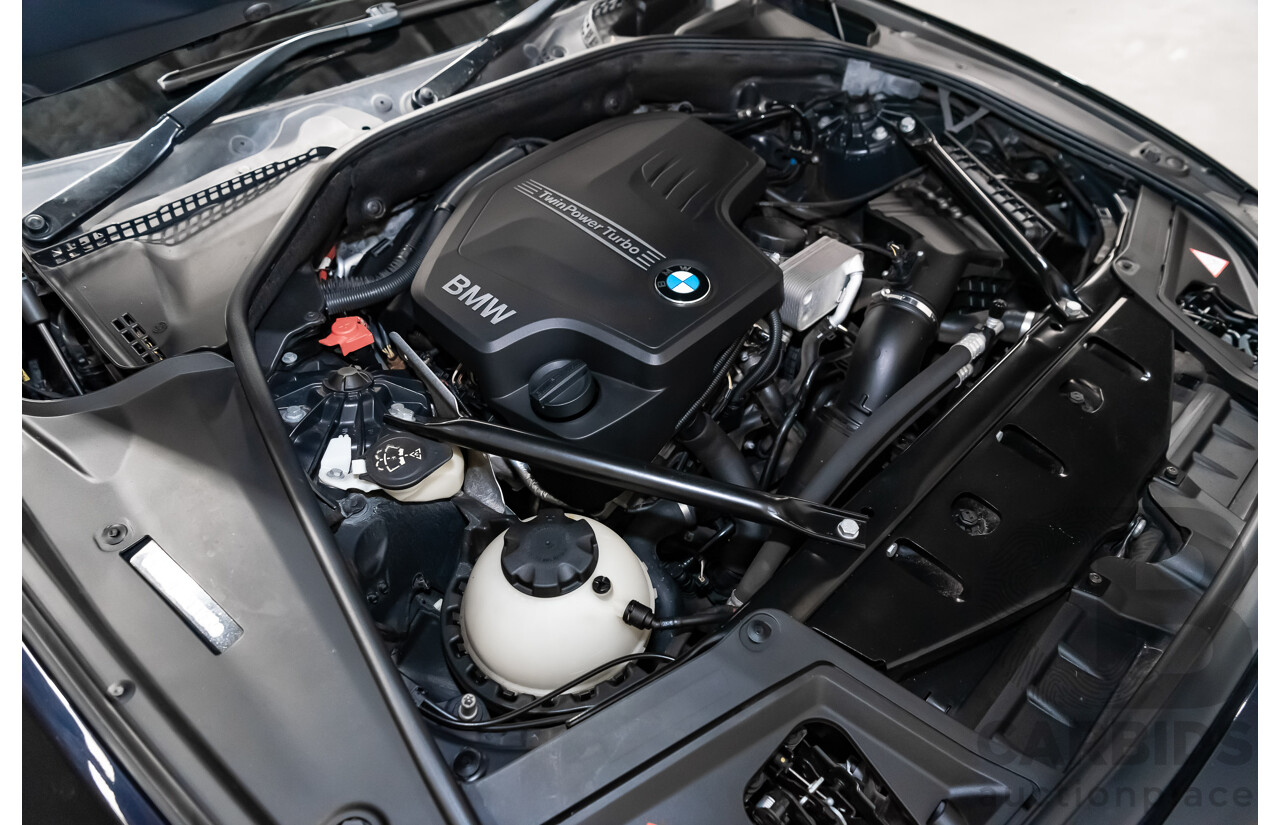 11/2013 BMW 528i M-Sport F10 MY14 4d Sedan Midnight Blue Metallic Turbo 2.0L