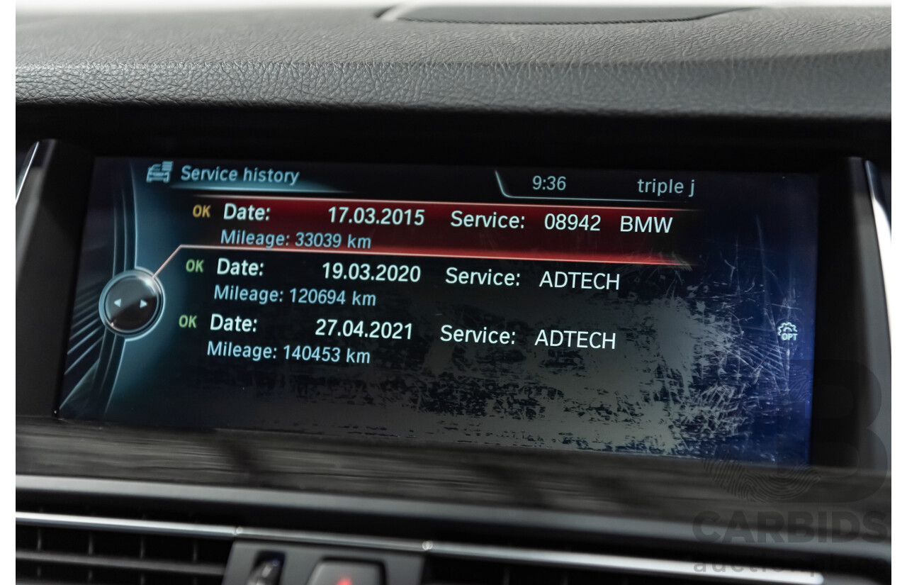 11/2013 BMW 528i M-Sport F10 MY14 4d Sedan Midnight Blue Metallic Turbo 2.0L