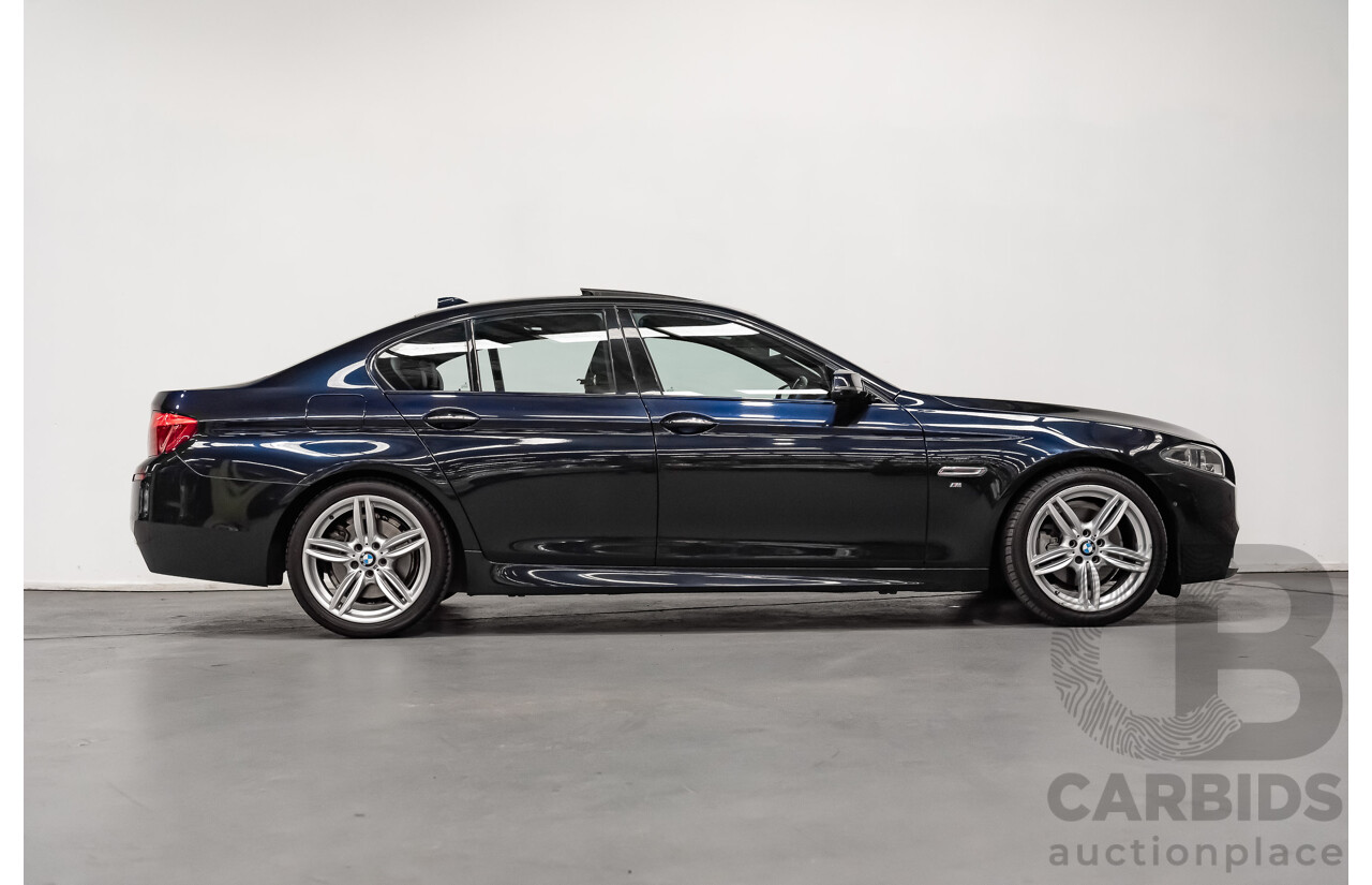 11/2013 BMW 528i M-Sport F10 MY14 4d Sedan Midnight Blue Metallic Turbo 2.0L