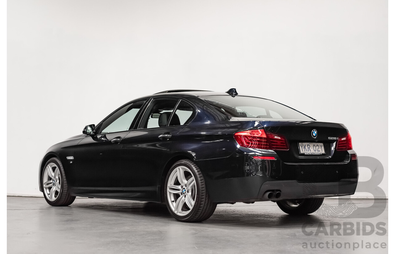 11/2013 BMW 528i M-Sport F10 MY14 4d Sedan Midnight Blue Metallic Turbo 2.0L