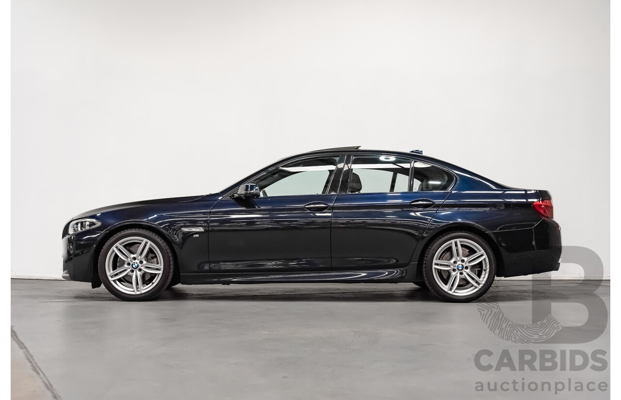 11/2013 BMW 528i M-Sport F10 MY14 4d Sedan Midnight Blue Metallic Turbo 2.0L