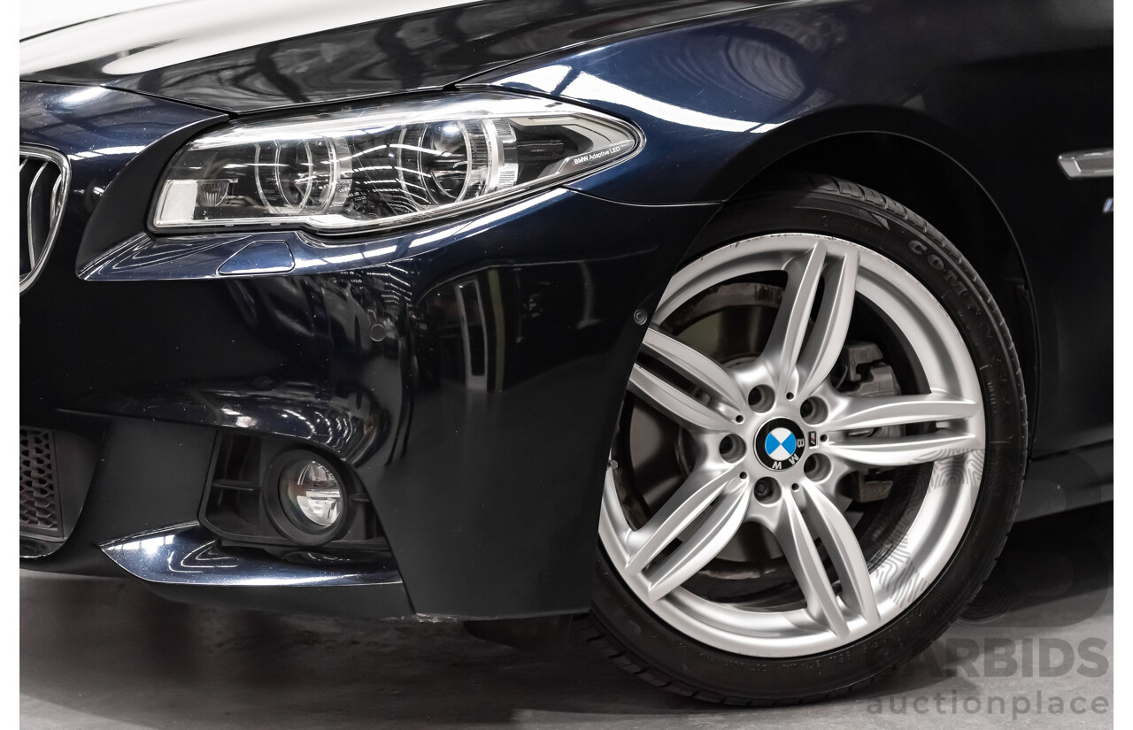 11/2013 BMW 528i M-Sport F10 MY14 4d Sedan Midnight Blue Metallic Turbo 2.0L