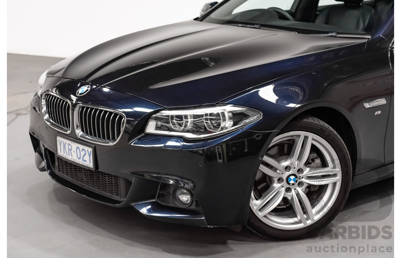11/2013 BMW 528i M-Sport F10 MY14 4d Sedan Midnight Blue Metallic Turbo 2.0L