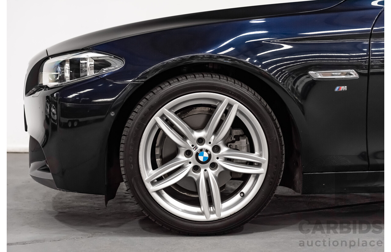 11/2013 BMW 528i M-Sport F10 MY14 4d Sedan Midnight Blue Metallic Turbo 2.0L