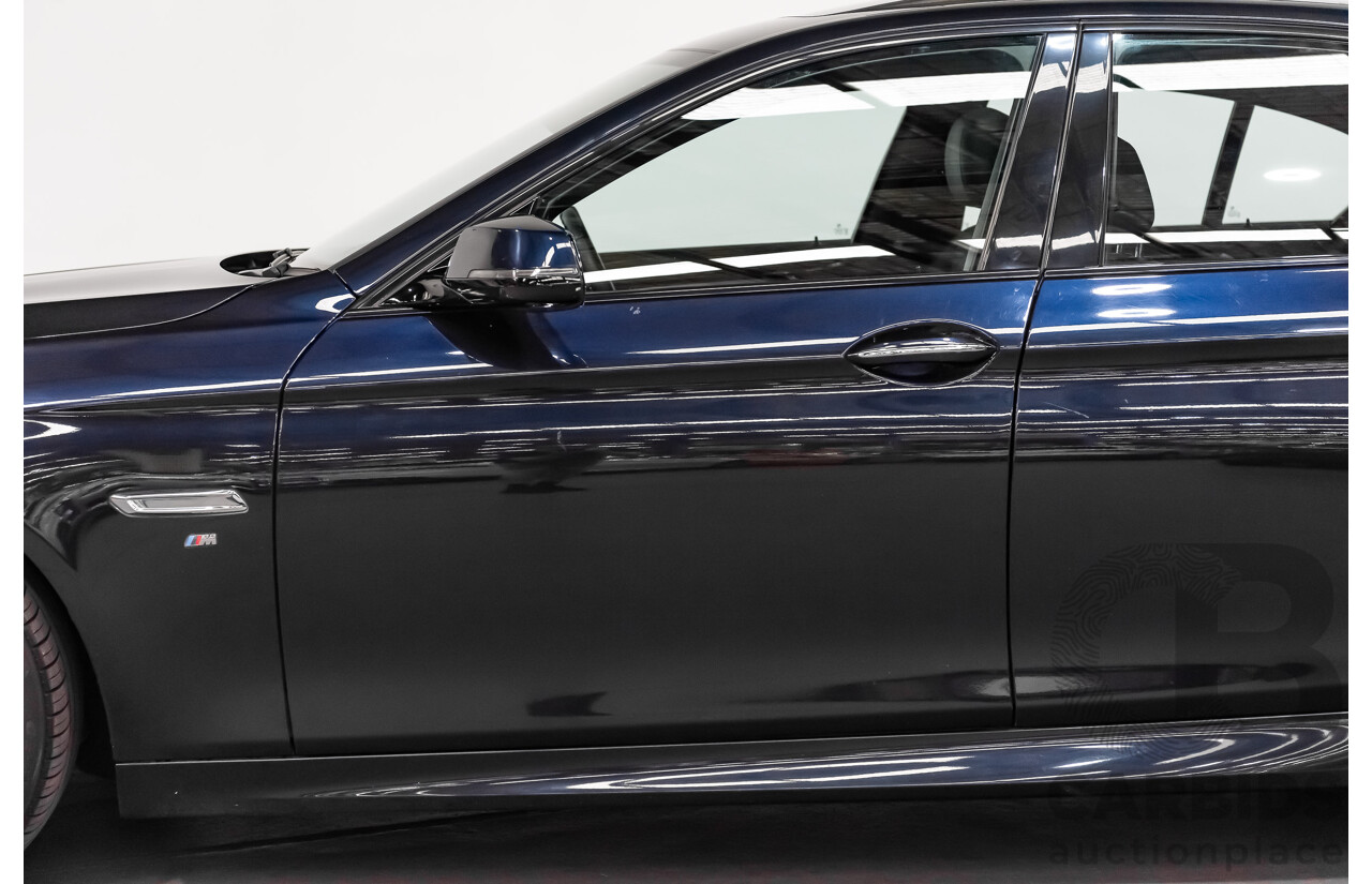 11/2013 BMW 528i M-Sport F10 MY14 4d Sedan Midnight Blue Metallic Turbo 2.0L