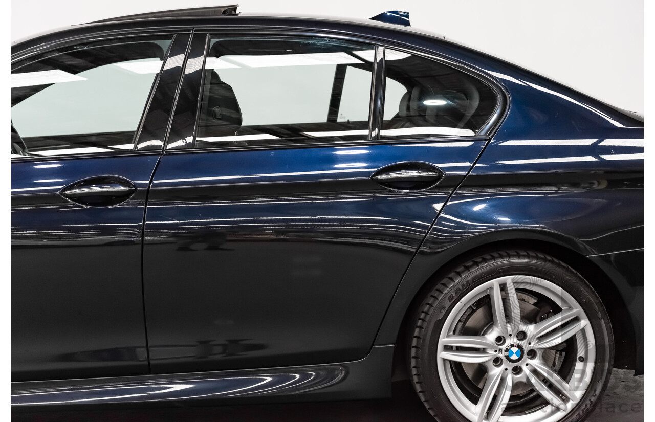 11/2013 BMW 528i M-Sport F10 MY14 4d Sedan Midnight Blue Metallic Turbo 2.0L