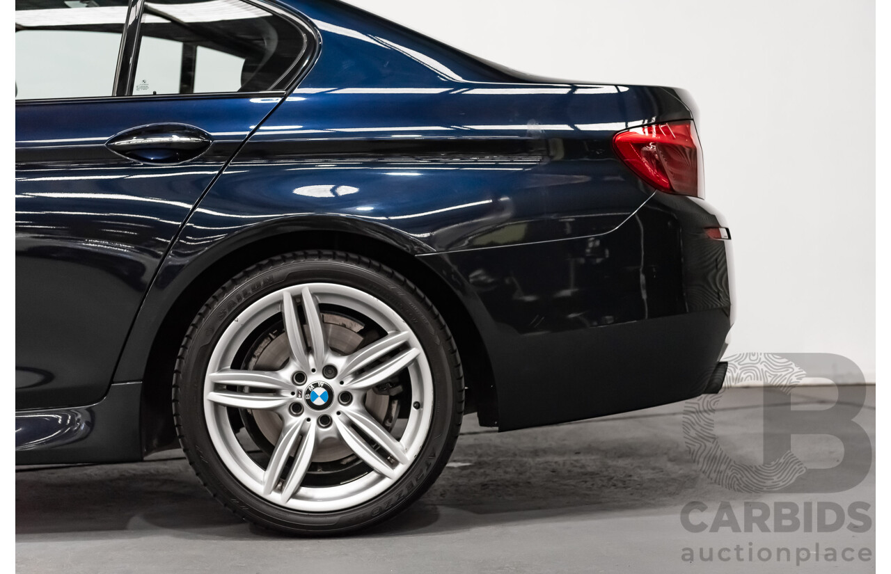 11/2013 BMW 528i M-Sport F10 MY14 4d Sedan Midnight Blue Metallic Turbo 2.0L