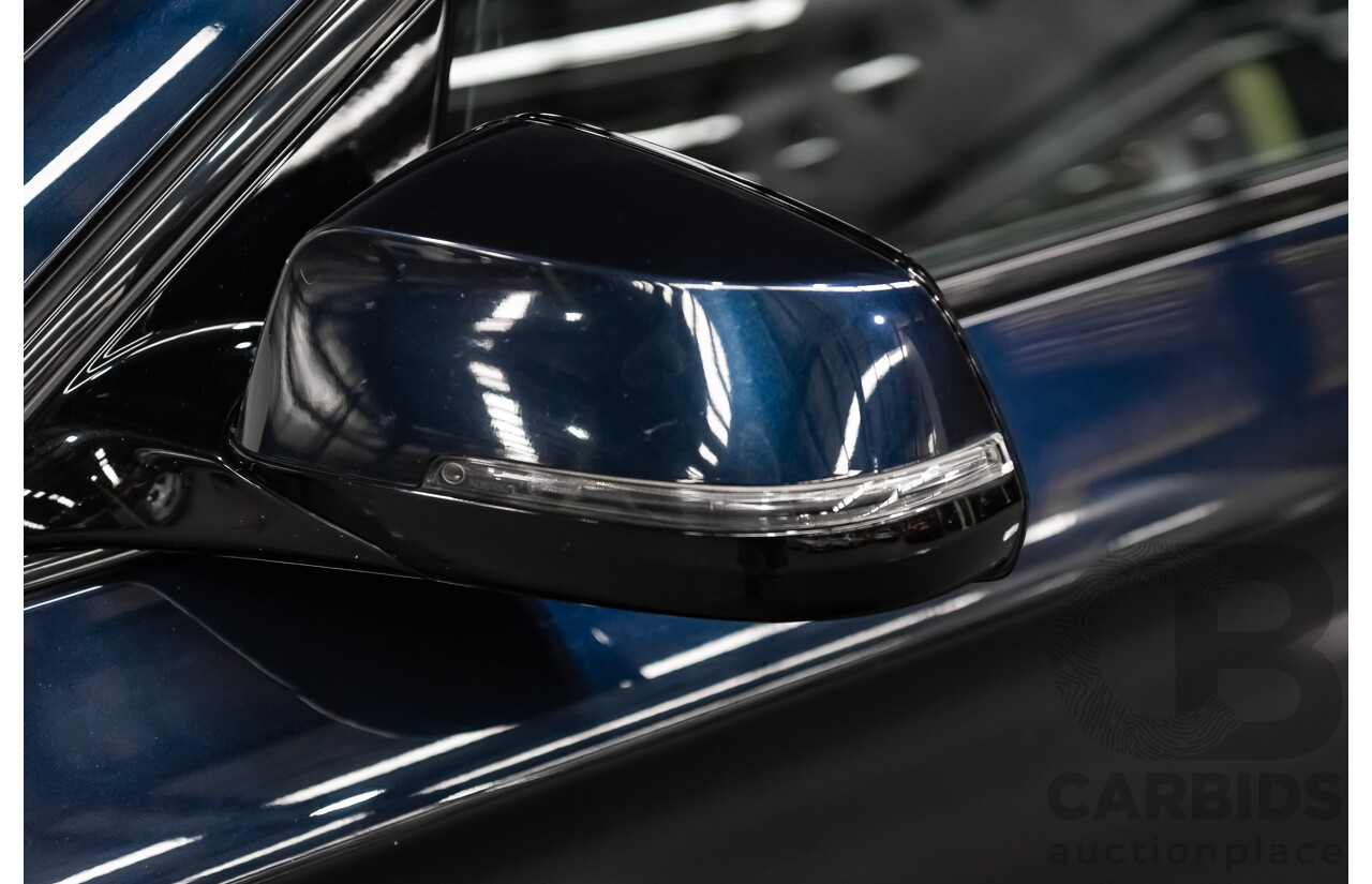 11/2013 BMW 528i M-Sport F10 MY14 4d Sedan Midnight Blue Metallic Turbo 2.0L