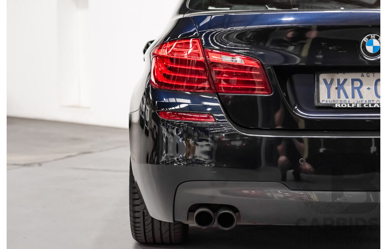 11/2013 BMW 528i M-Sport F10 MY14 4d Sedan Midnight Blue Metallic Turbo 2.0L