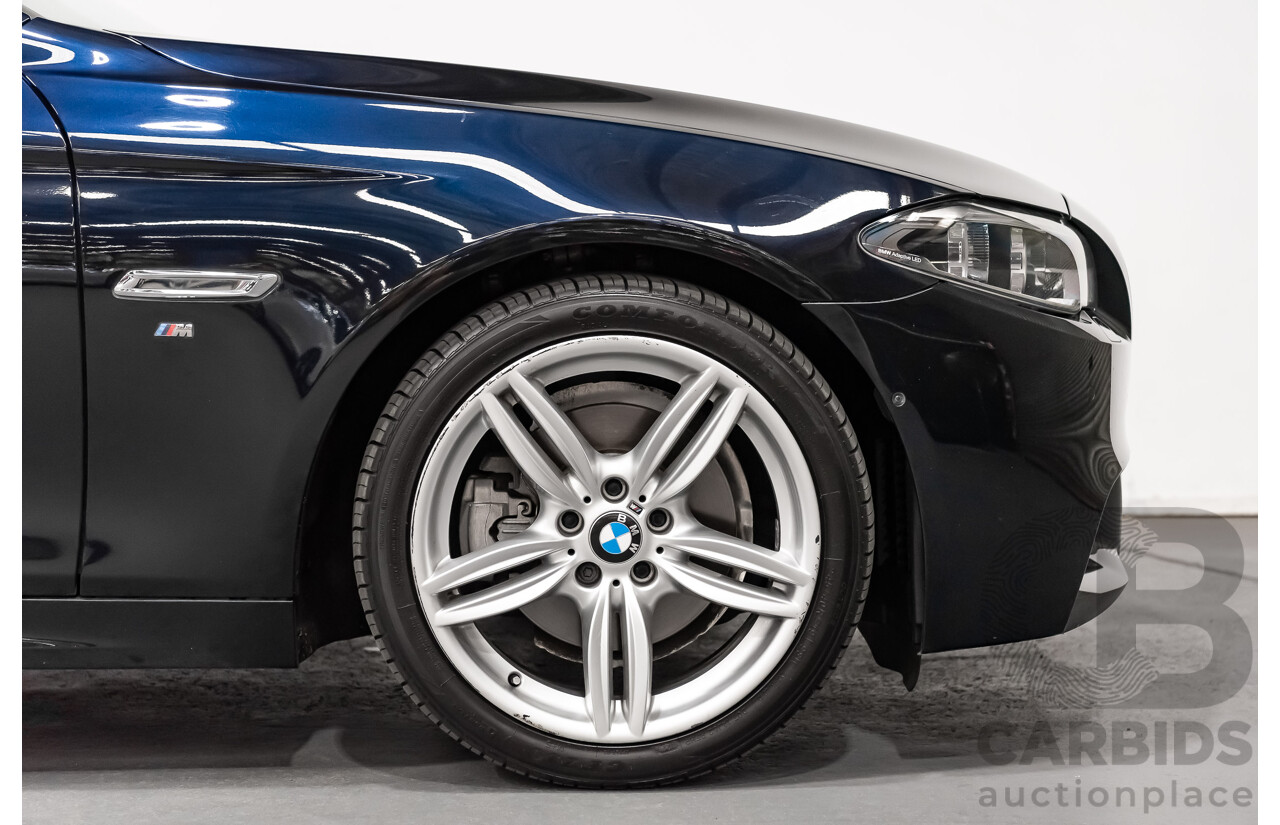 11/2013 BMW 528i M-Sport F10 MY14 4d Sedan Midnight Blue Metallic Turbo 2.0L