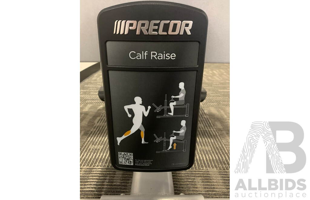 Precor Commercial Seated Calf Raise Machine