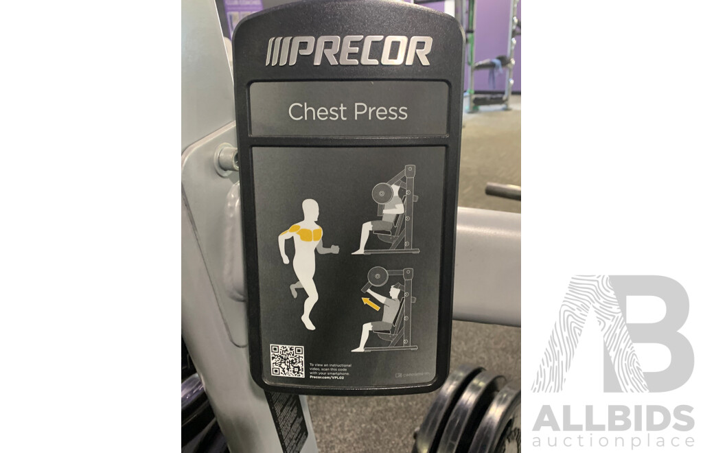 Precor Commercial Chest Press Machine