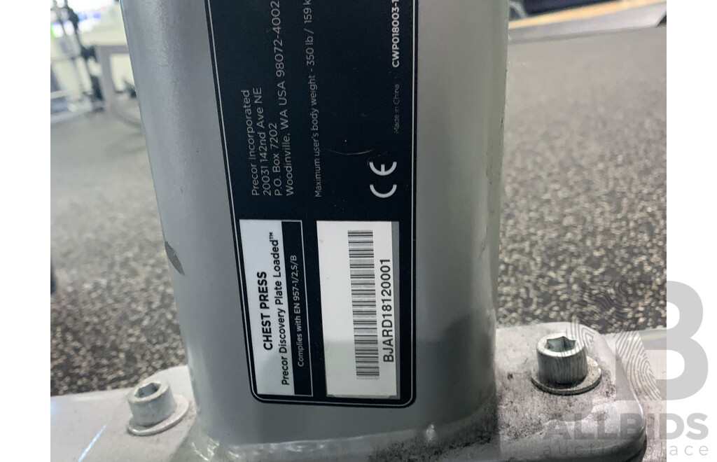 Precor Commercial Chest Press Machine