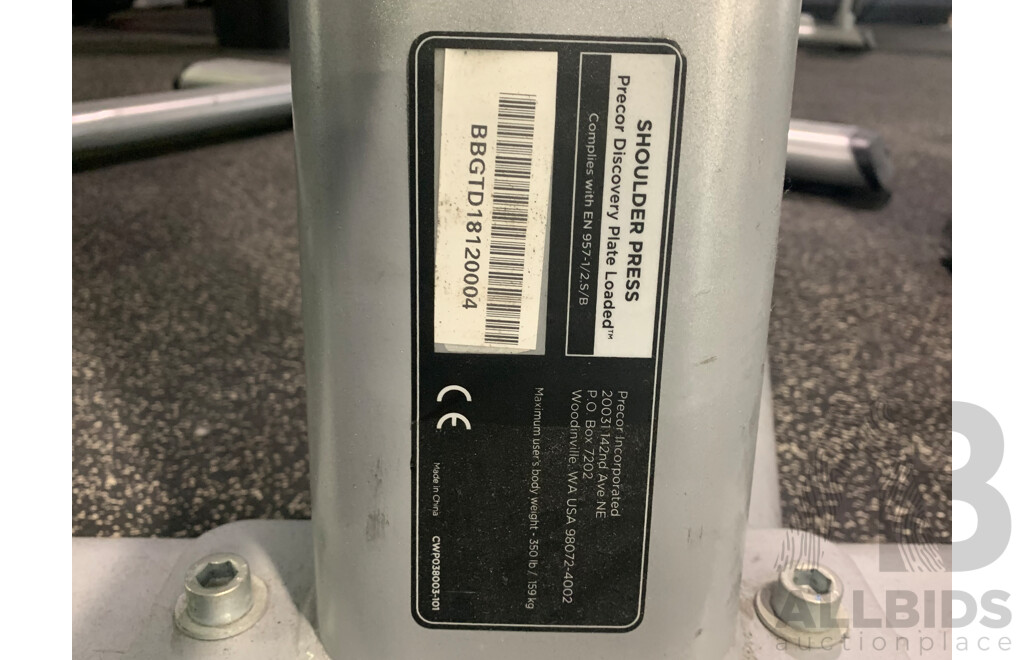 Precor Commercial Shoulder Press Machine