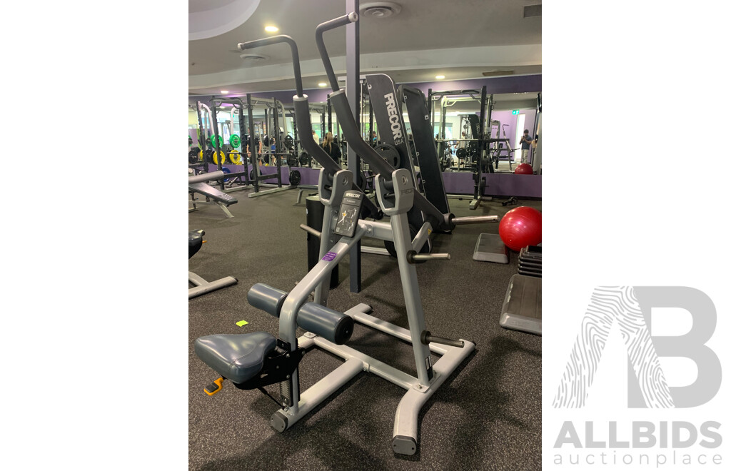 Precor Plate Loaded Pulldown Machine