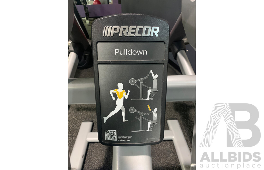 Precor Plate Loaded Pulldown Machine