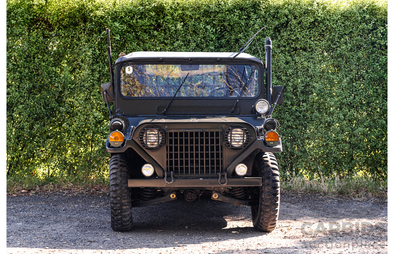 01/1973 Ford M151A2 Military Utility Tactical Truck (MUTT) 4x4 Khaki Green 2.3L - Ex-Vietnam War