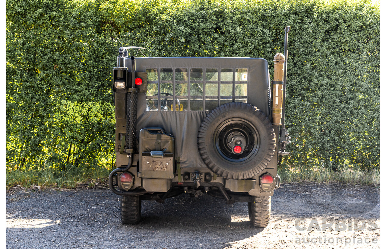 01/1973 Ford M151A2 Military Utility Tactical Truck (MUTT) 4x4 Khaki Green 2.3L - Ex-Vietnam War