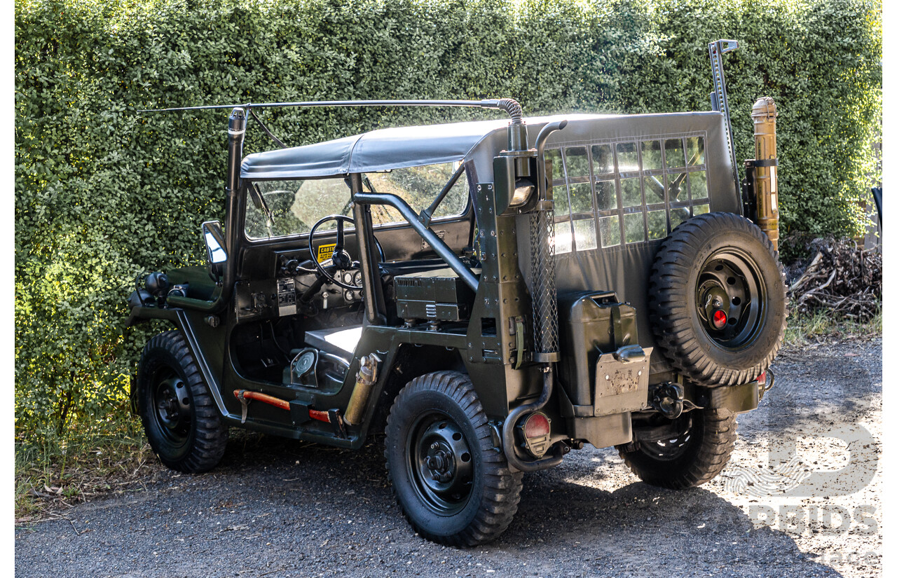 01/1973 Ford M151A2 Military Utility Tactical Truck (MUTT) 4x4 Khaki Green 2.3L - Ex-Vietnam War