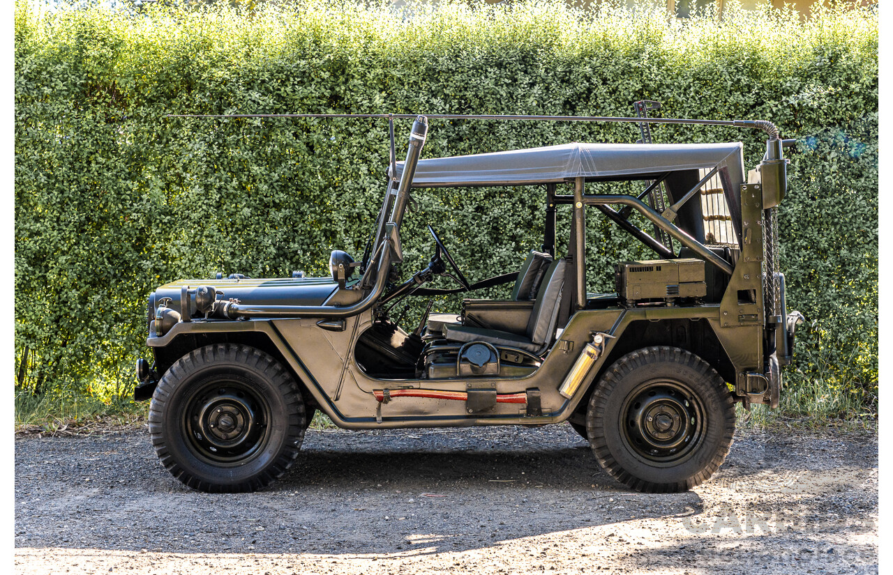 01/1973 Ford M151A2 Military Utility Tactical Truck (MUTT) 4x4 Khaki Green 2.3L - Ex-Vietnam War