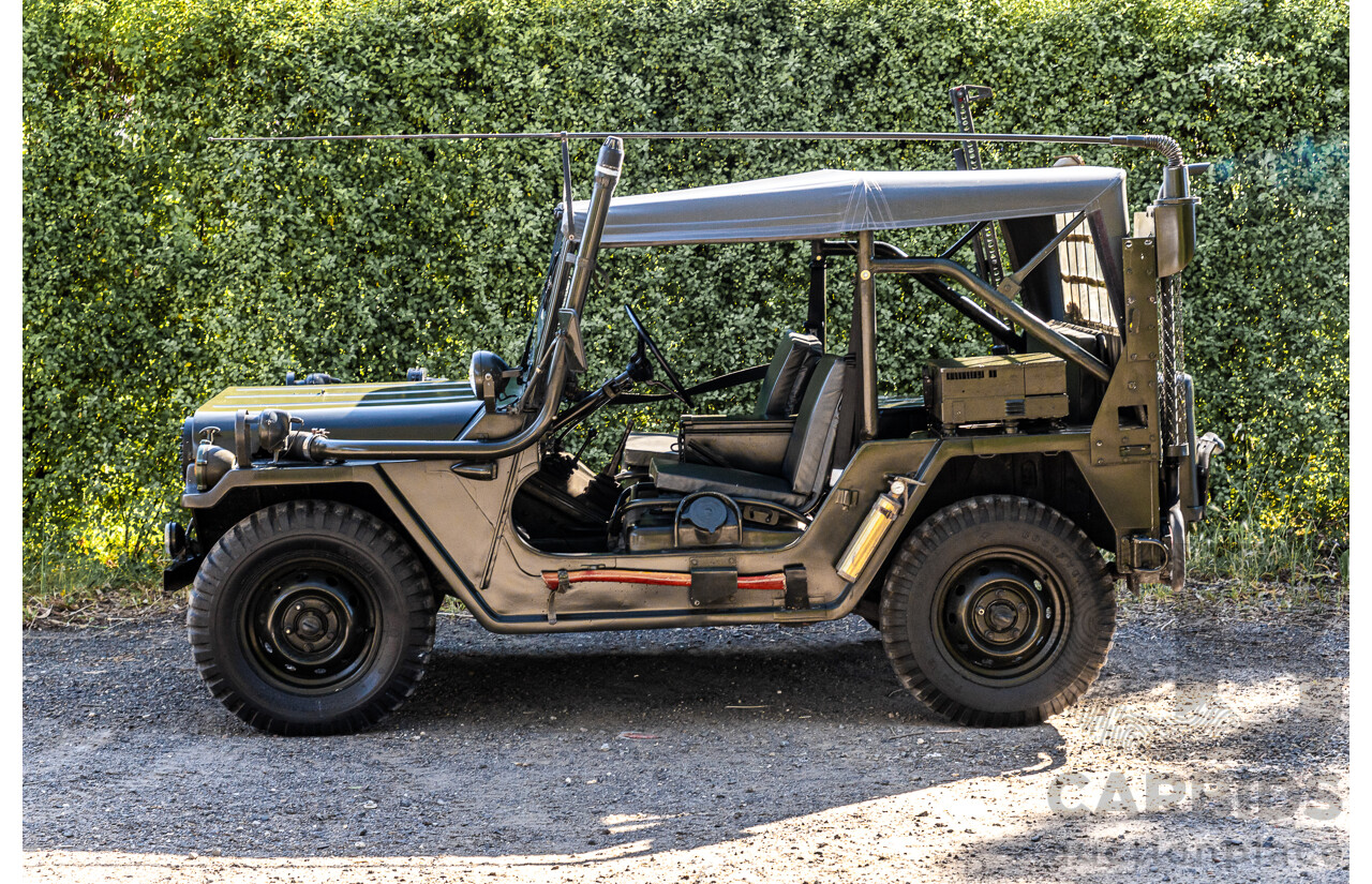 01/1973 Ford M151A2 Military Utility Tactical Truck (MUTT) 4x4 Khaki Green 2.3L - Ex-Vietnam War