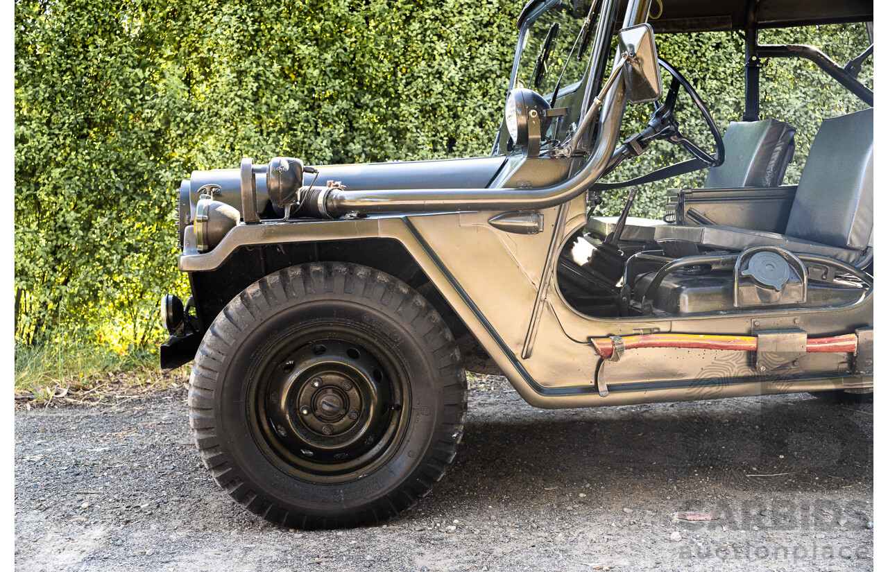 01/1973 Ford M151A2 Military Utility Tactical Truck (MUTT) 4x4 Khaki Green 2.3L - Ex-Vietnam War