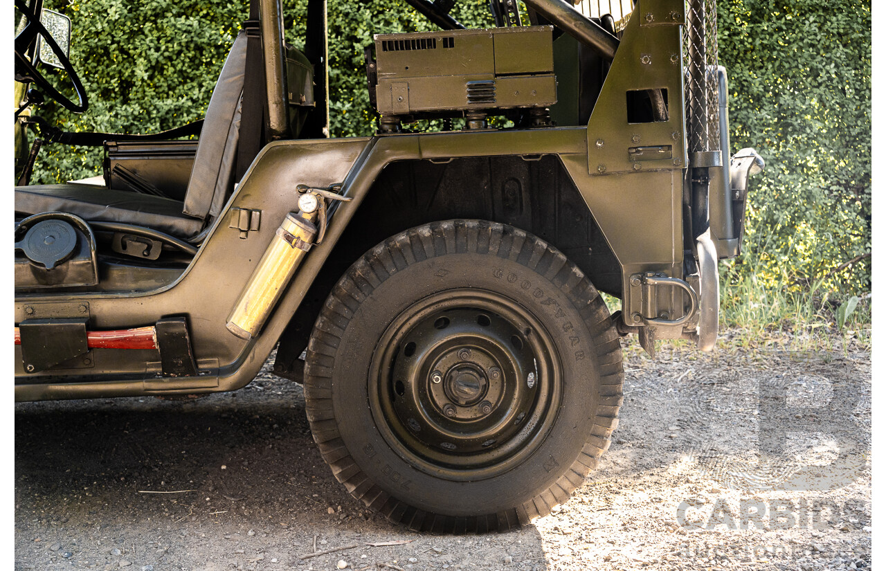 01/1973 Ford M151A2 Military Utility Tactical Truck (MUTT) 4x4 Khaki Green 2.3L - Ex-Vietnam War