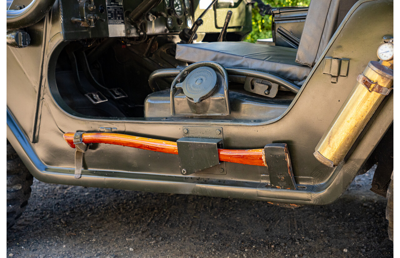 01/1973 Ford M151A2 Military Utility Tactical Truck (MUTT) 4x4 Khaki Green 2.3L - Ex-Vietnam War