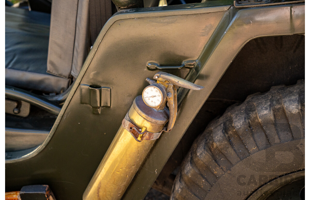 01/1973 Ford M151A2 Military Utility Tactical Truck (MUTT) 4x4 Khaki Green 2.3L - Ex-Vietnam War